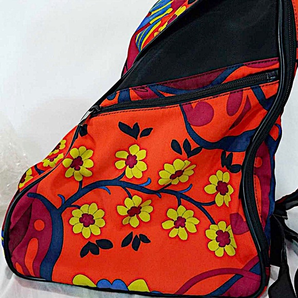 Authentic Gucci Rare Tom Ford Flora Print Backpack - Picture 6 of 9